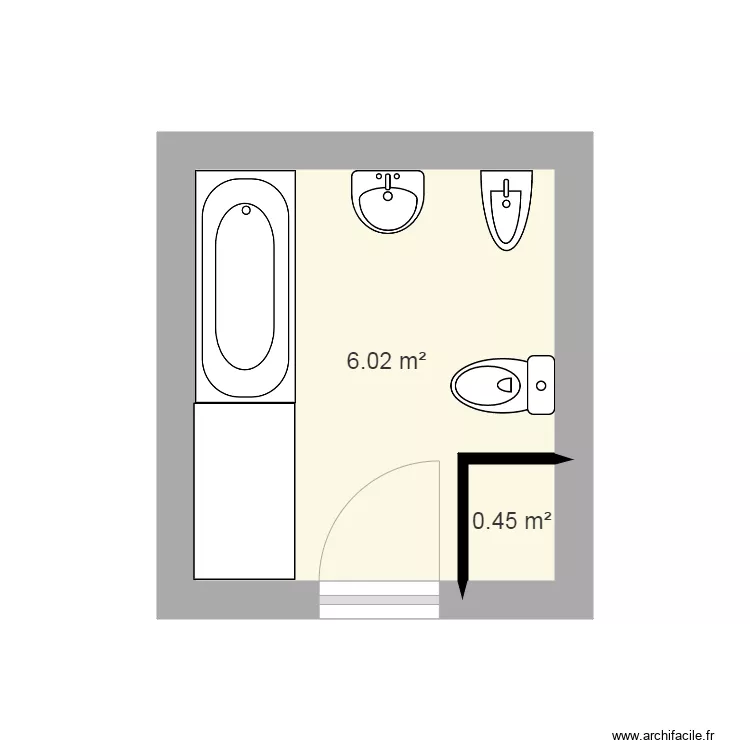 JAECK ETAT DES LIEUX. Plan de 