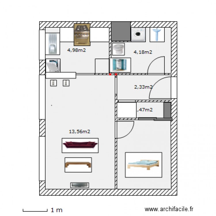 New Studio objets. Plan de 0 pièce et 0 m2