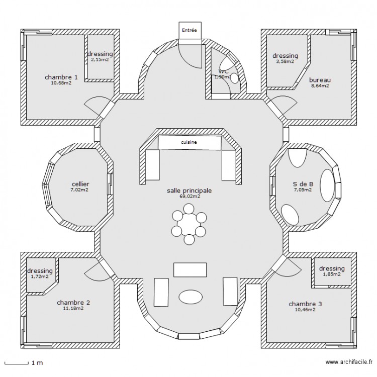maison de mes rêves. Plan de 0 pièce et 0 m2