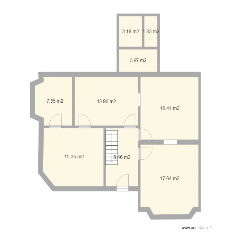 biesman. Plan de 0 pièce et 0 m2