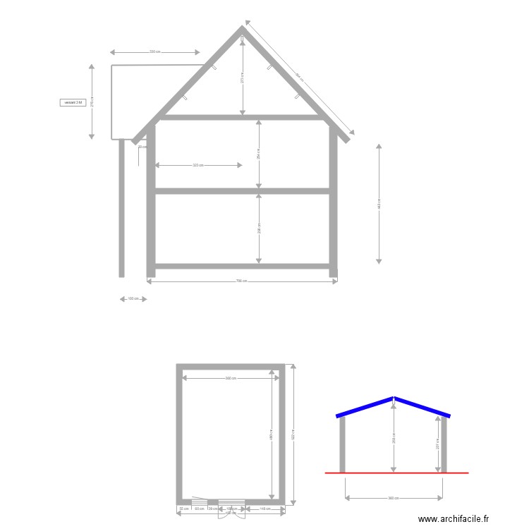 Villa Nethen. Plan de 0 pièce et 0 m2