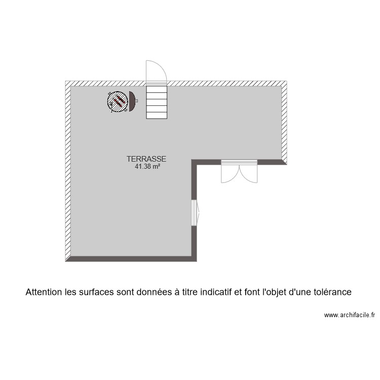 BI 6510 TERRASSE M. Plan de 0 pièce et 0 m2