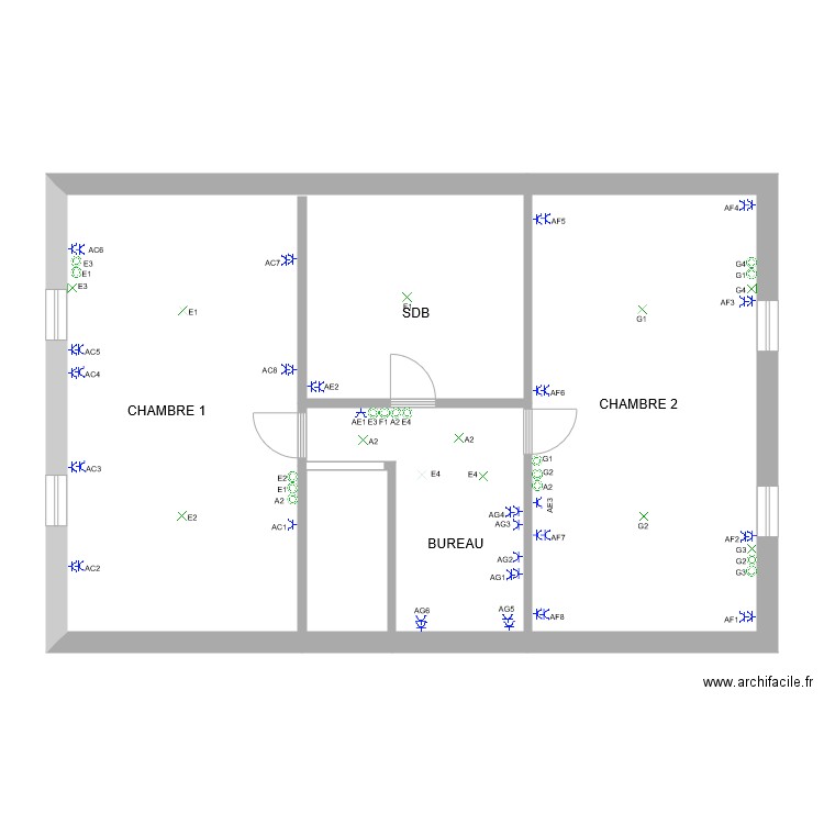 AULNOIS 1er. Plan de 0 pièce et 0 m2