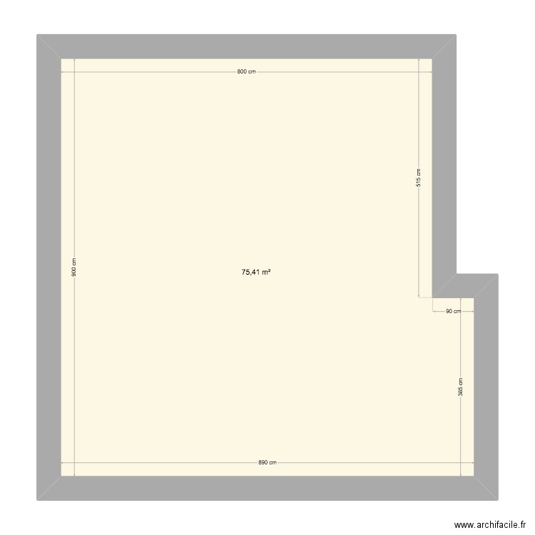 cave nico. Plan de 8 pièces et 147 m2