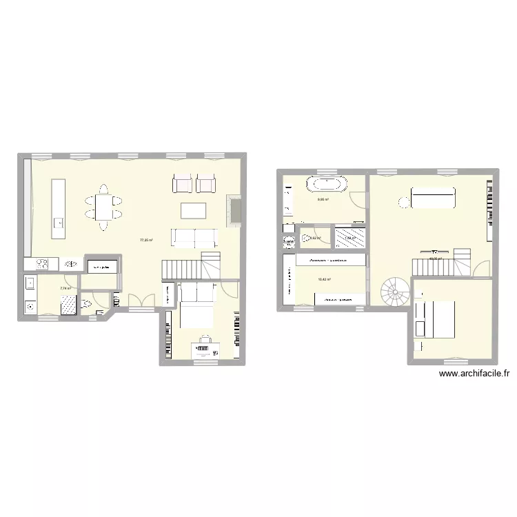 Duplex 2. Plan de Duplex 2. Plan de