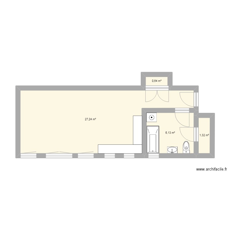 Aurelie Debra Parmentier. Plan de 0 pièce et 0 m2