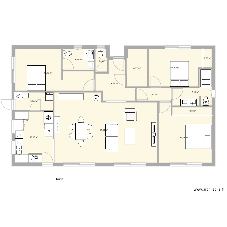 Plan 120 droit 2. Plan de 0 pièce et 0 m2