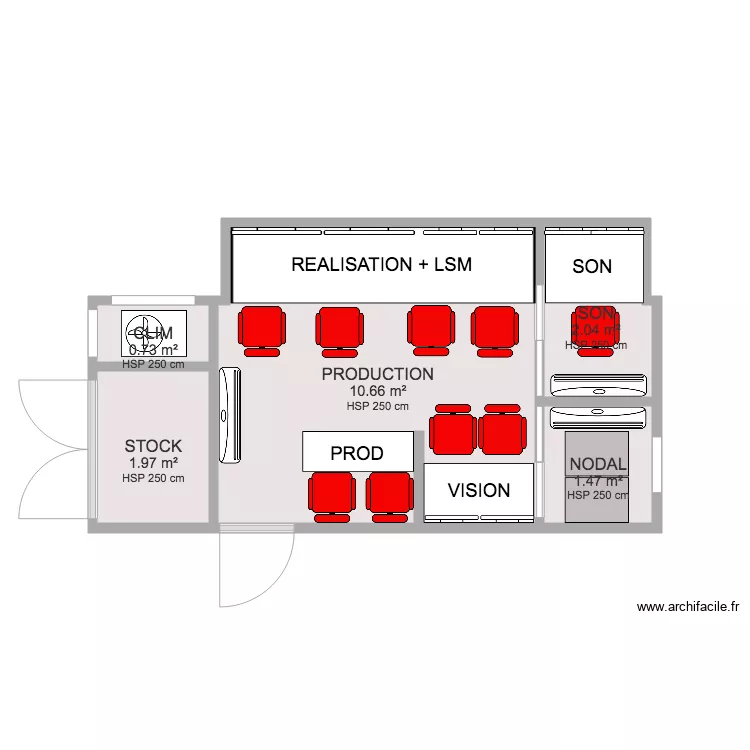 CONTAINER AFRIQUE. Plan de 
