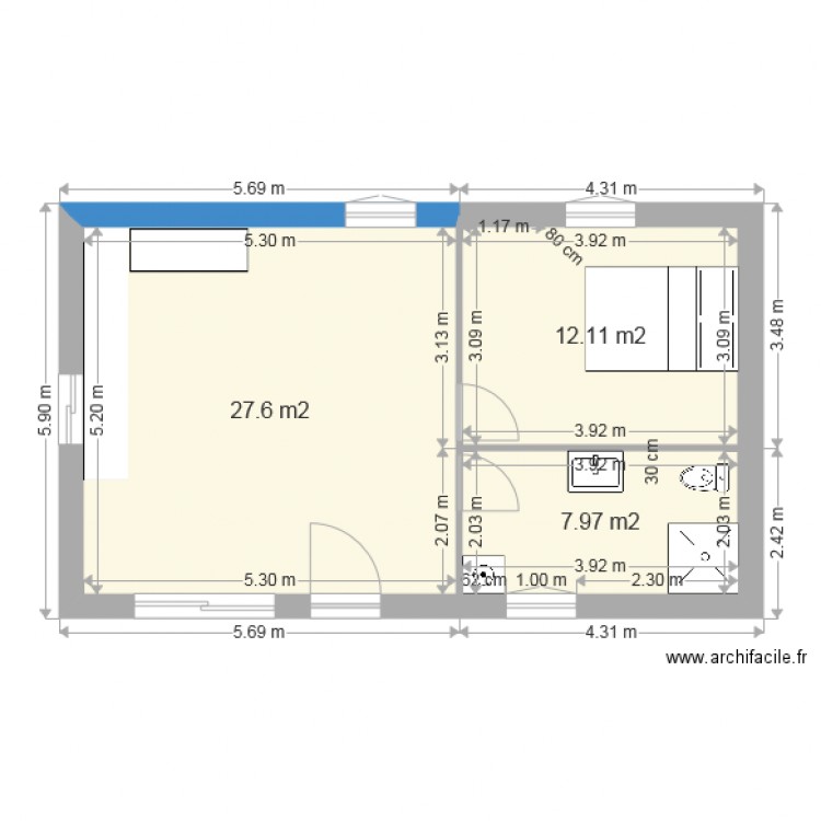 PLAN MAISON interieur 1. Plan de 0 pièce et 0 m2