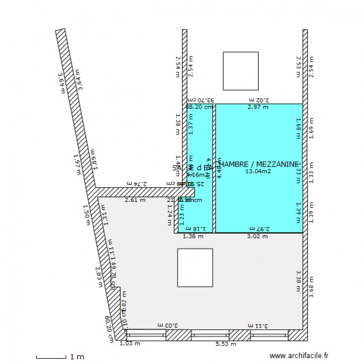 Consolation.COMBLES.PRECAD. Plan de 0 pièce et 0 m2