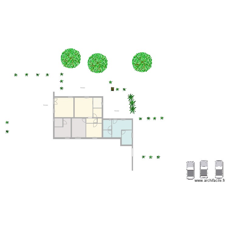 Plan ext Aléria . Plan de 0 pièce et 0 m2