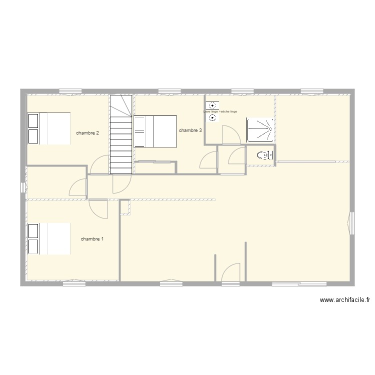 LECADRE Joslain et fabienne. Plan de 0 pièce et 0 m2