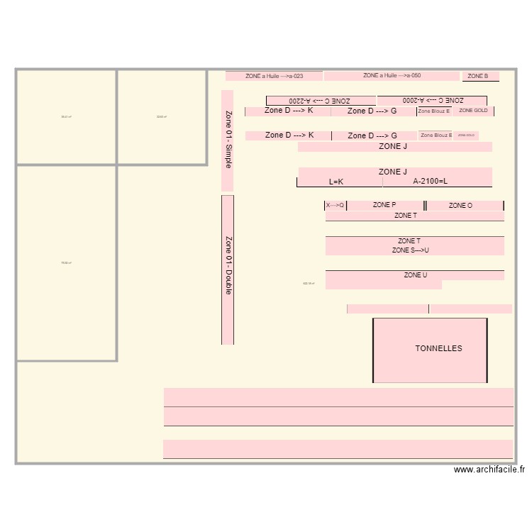 Entrepôt 3as Futur. Plan de 0 pièce et 0 m2