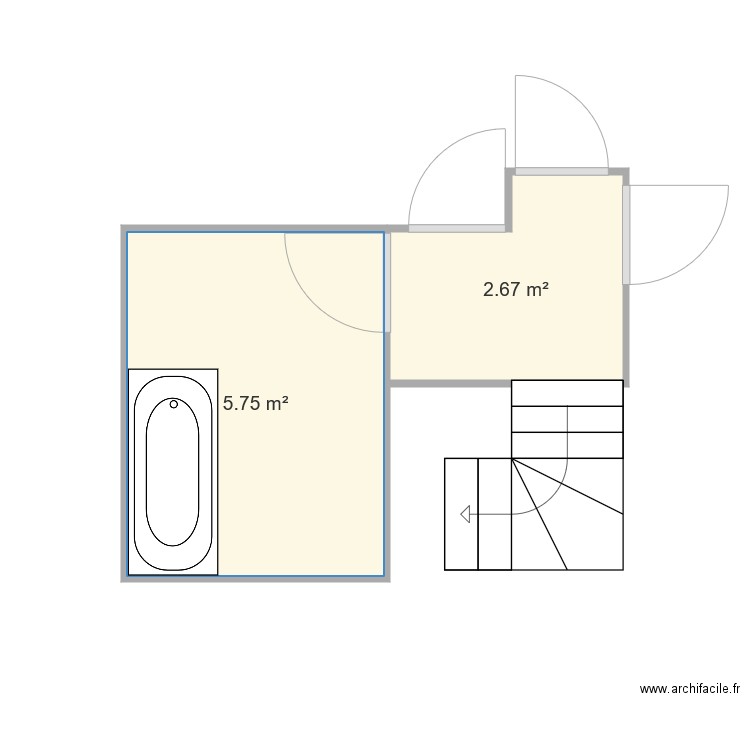 rdc. Plan de 0 pièce et 0 m2