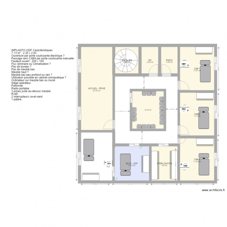 VAL FONTENAY 3 BLOC ODF. Plan de 0 pièce et 0 m2