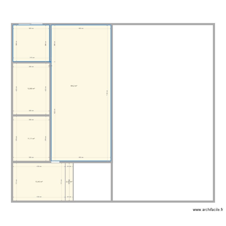 plan maison coucou1. Plan de 5 pièces et 103 m2