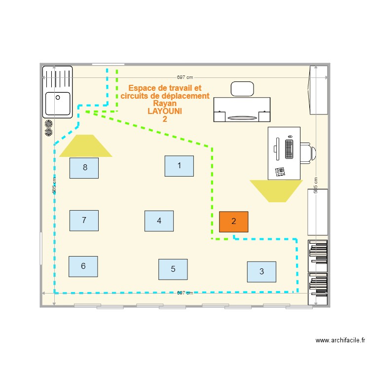 SEGPA 1 trajet élève 2. Plan de 0 pièce et 0 m2