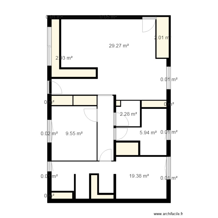 Modif. Plan de 0 pièce et 0 m2