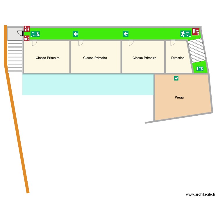 Saint servais BLOC C 1ER. Plan de 0 pièce et 0 m2