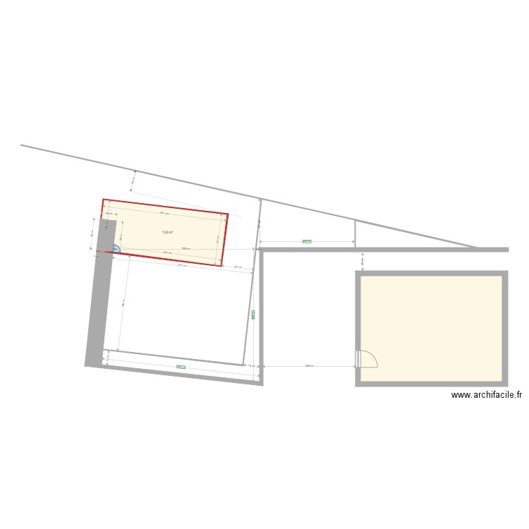 Terrasse 2. Plan de 0 pièce et 0 m2