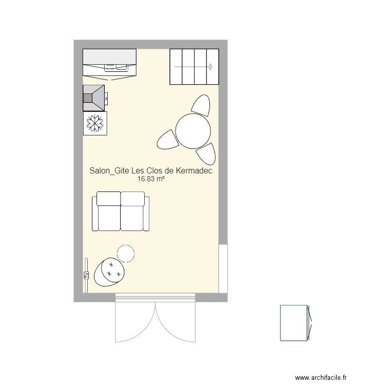 Clos de Kermadec. Plan de 0 pièce et 0 m2