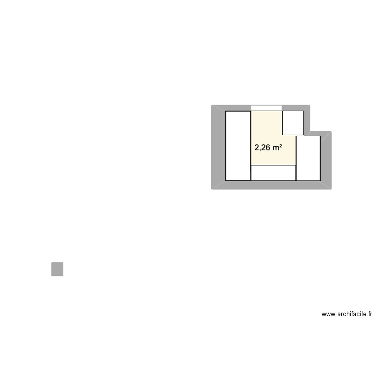 dressing. Plan de 0 pièce et 0 m2