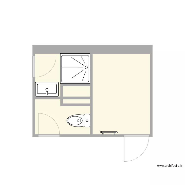 DURAND SDB PROJET. Plan de 