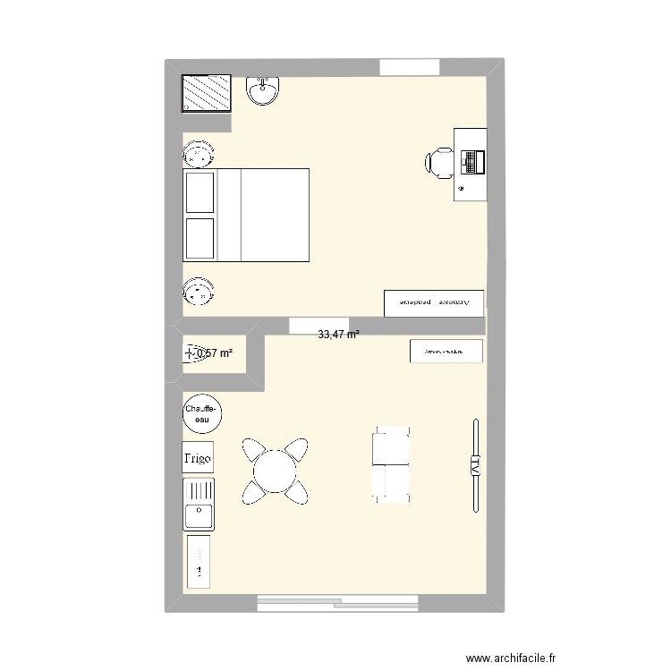 champetre . Plan de 0 pièce et 0 m2