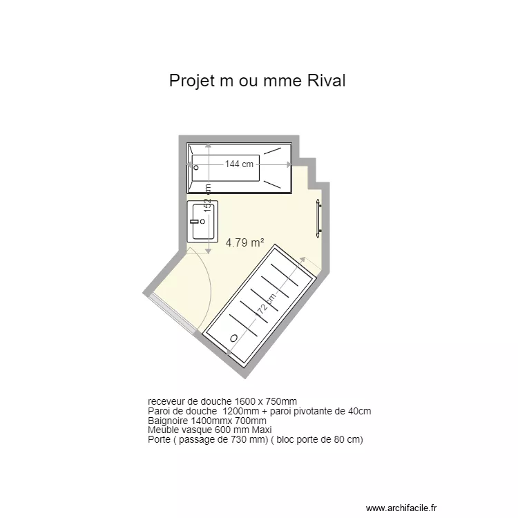 Projet Rival2. Plan de 