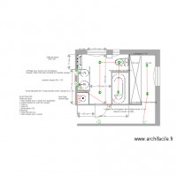 Plan électrique salle de bains Asnières 7 juin 2017