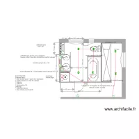 Plan &eacute;lectrique salle de bains Asni&egrave;res 7 juin 2017