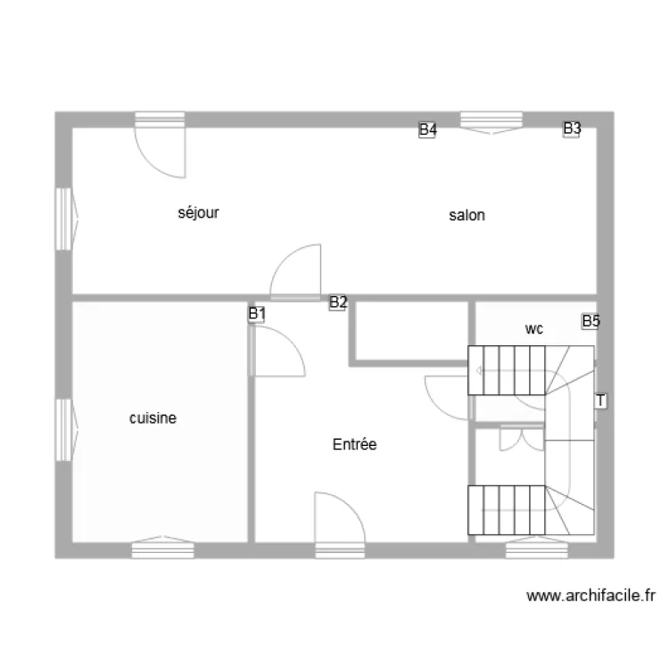 logement 4 RdC. Plan de logement 4 RdC. Plan de