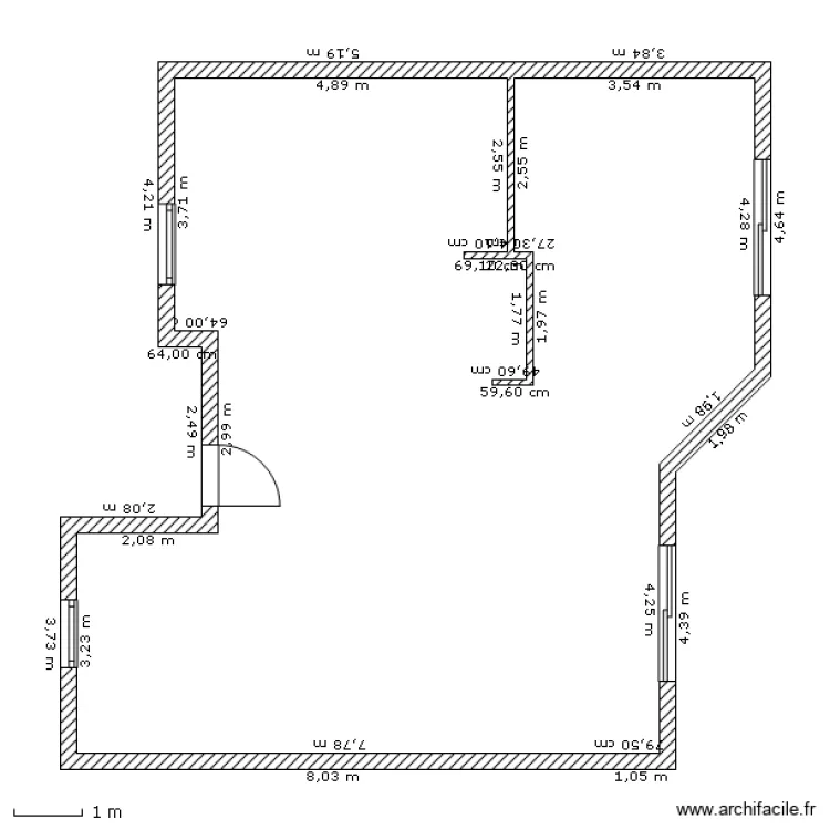 Maison. Plan de Maison. Plan de