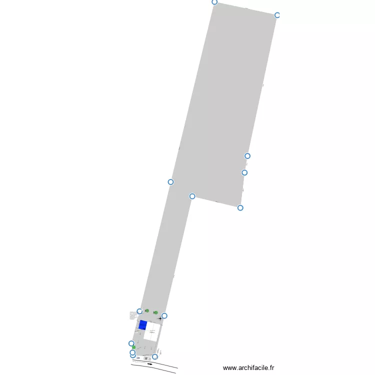 PLAN DE MASSE EXTENSION 2023. Plan de 