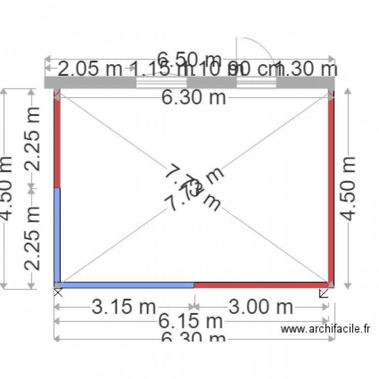 HEDOUIN. Plan de 0 pièce et 0 m2