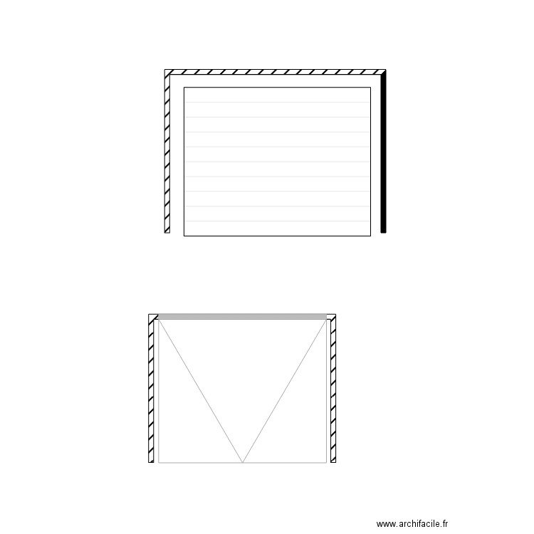 PORTE GARAGE. Plan de 0 pièce et 0 m2