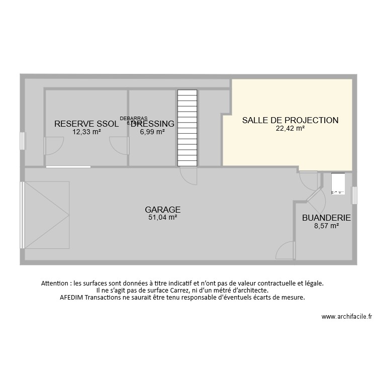 bi 6539 ssol. Plan de 0 pièce et 0 m2