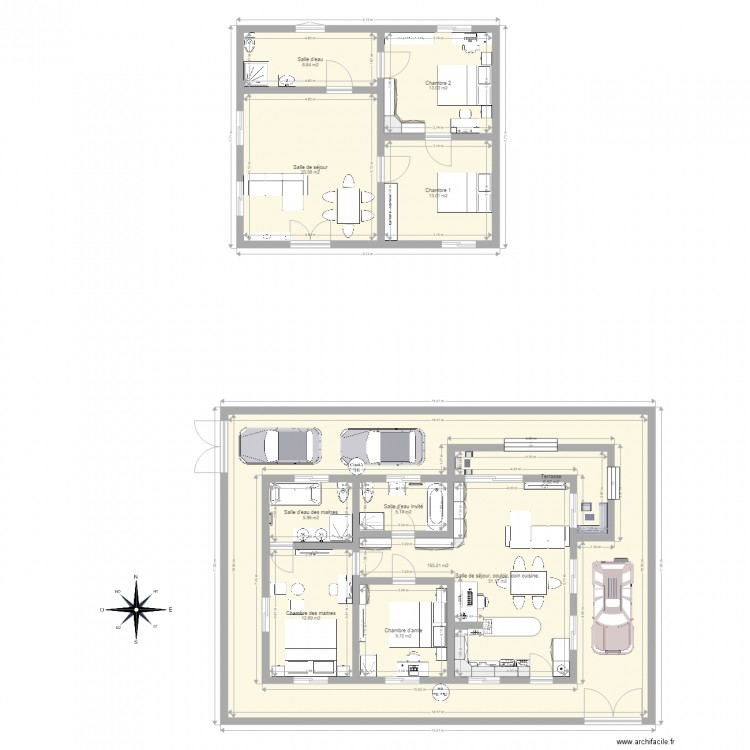 Premiére maison des 5 ou 7 ans. Plan de 0 pièce et 0 m2
