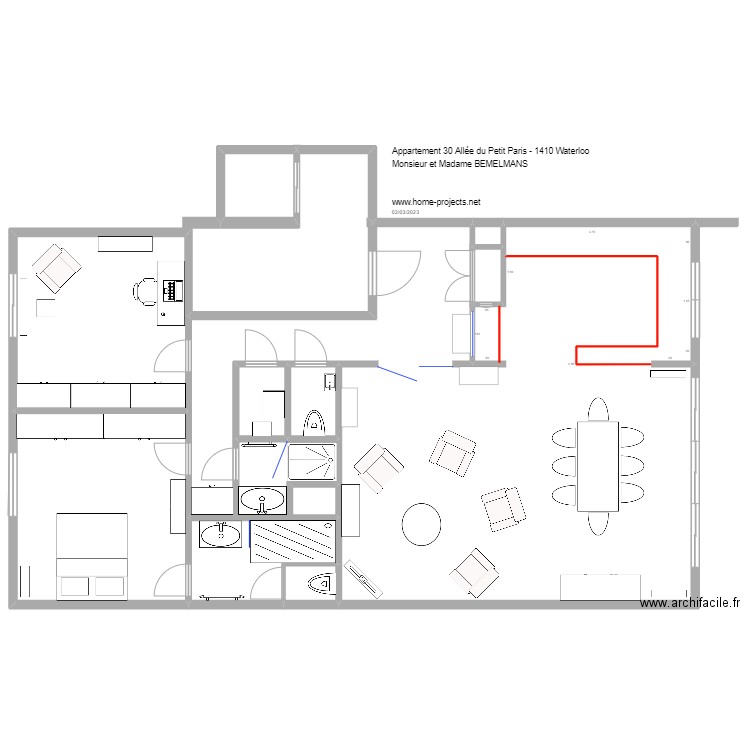 BEMELMANS 020323 (4). Plan de 10 pièces et 593 m2