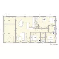 MAISON PLAIN PIED 130 M2 RECTANGLE 3 CHAMBRES