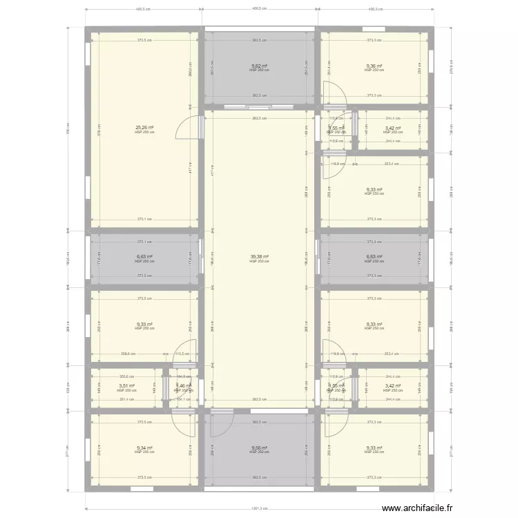 villa projet chouette . Plan de villa projet chouette . Plan de