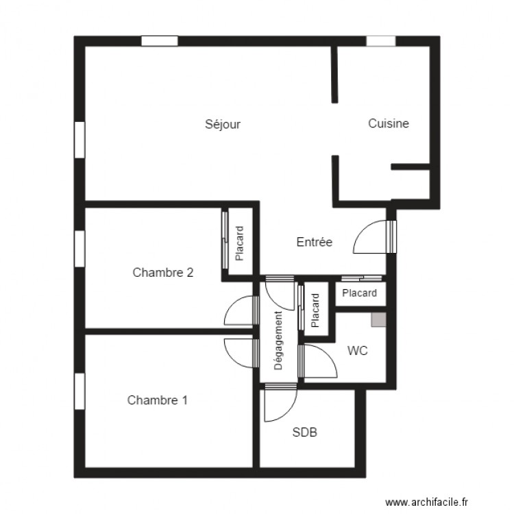 COLAS BIGEY. Plan de 0 pièce et 0 m2