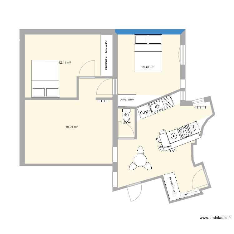 Clotilde BAR V5. Plan de 0 pièce et 0 m2