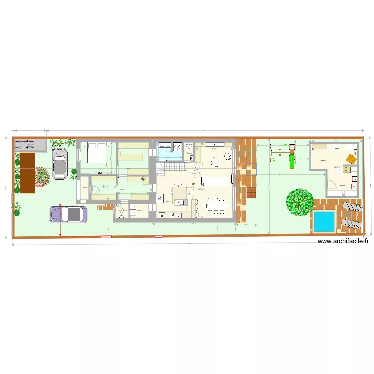 Projet 20200910 terrasse au fond. Plan de 
