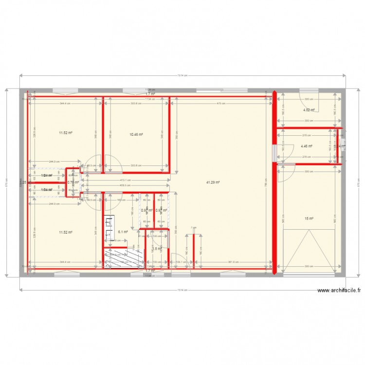 Buzenac 1. Plan de 0 pièce et 0 m2