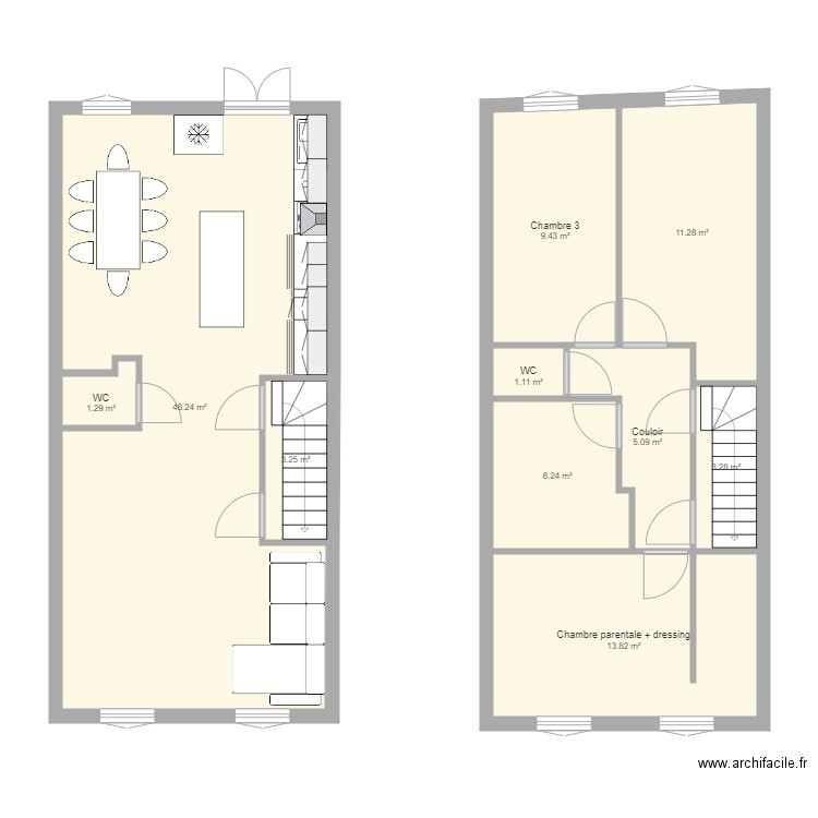 Plan 2. Plan de 0 pièce et 0 m2