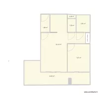 Plan appart Arcachon 2P V0