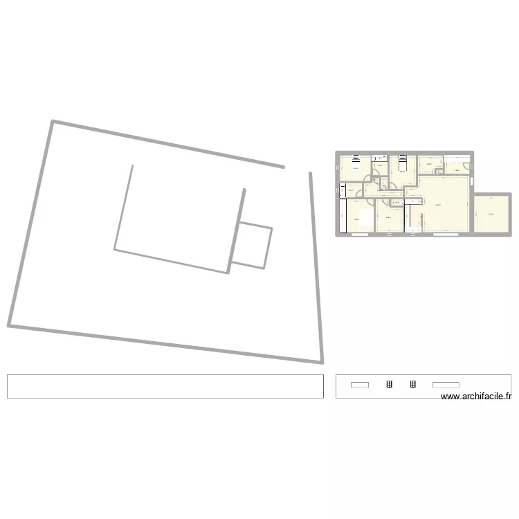 NEW. Plan de 11  et 123 m²