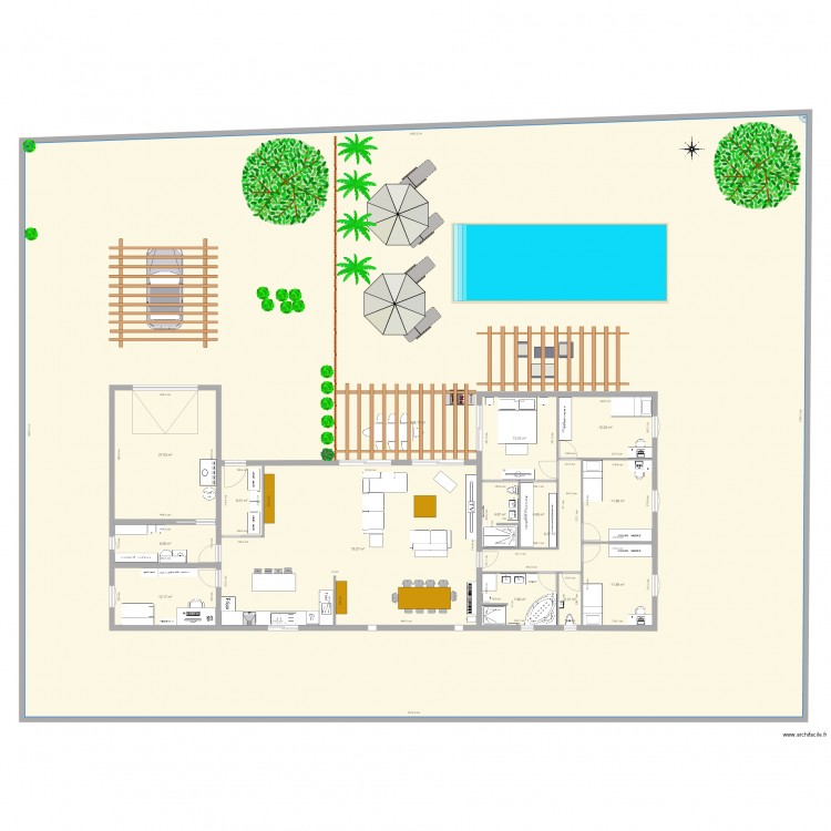 Mazeau 1 bis. Plan de 0 pièce et 0 m2