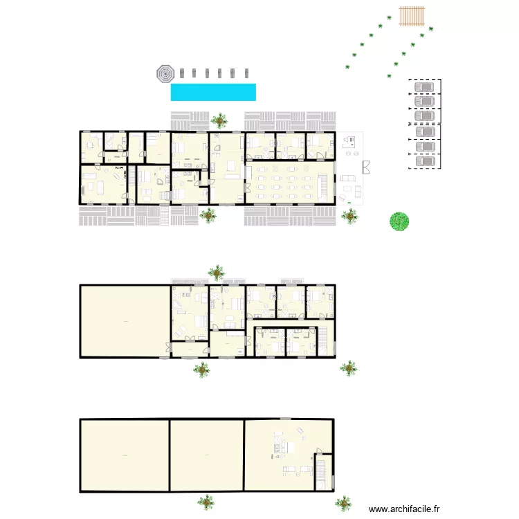 cottage PLAN. Plan de 